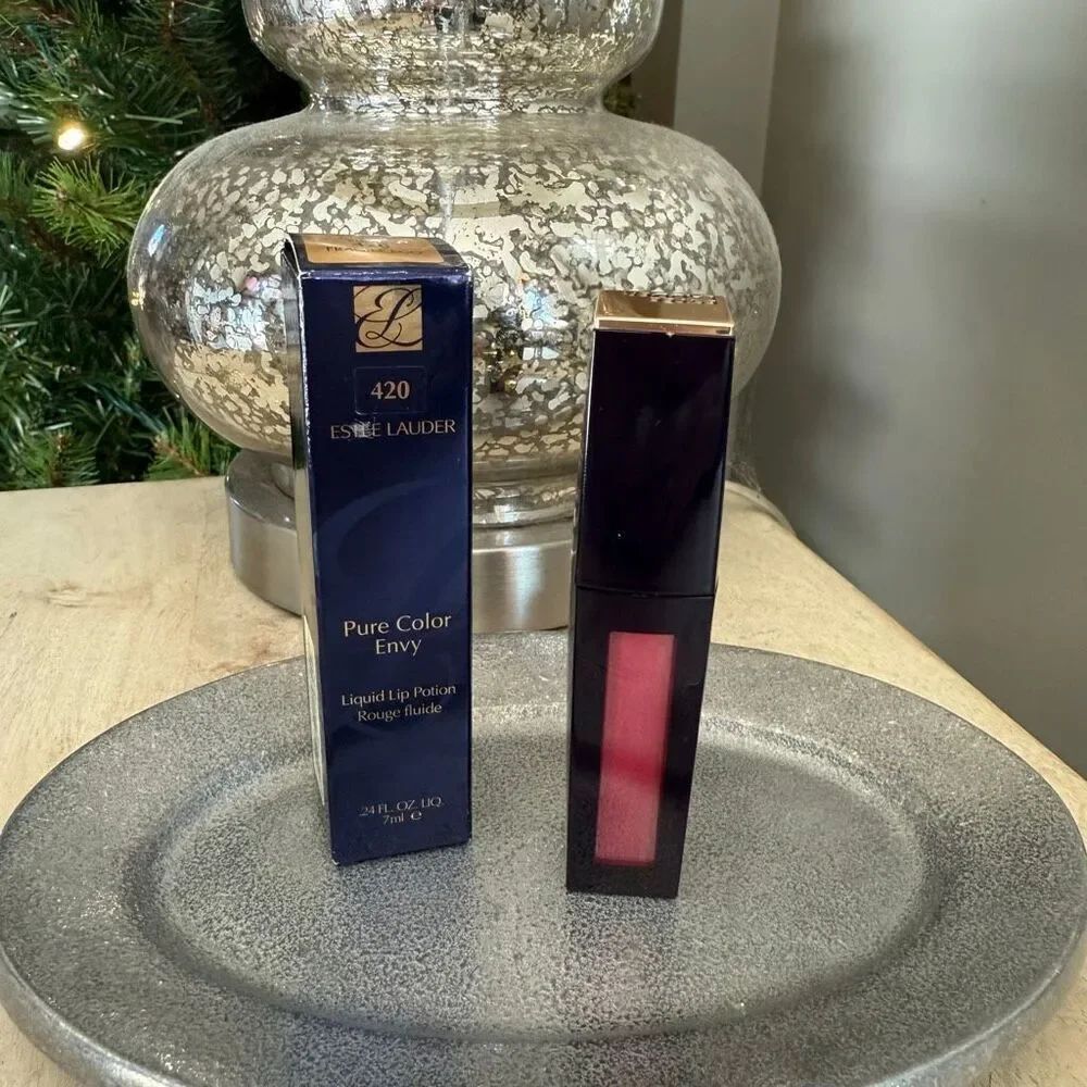 Estee Lauder Pure Color Envy Liquid Lip Potion 420 Fragile Ego .24oz/7mL